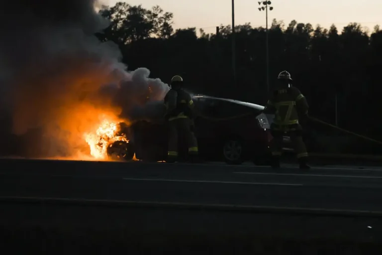 Car Insurance fire marshal: blaze
