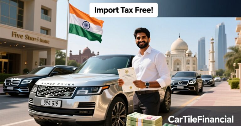 How to import and drive your UAE car legally in India without paying import taxes