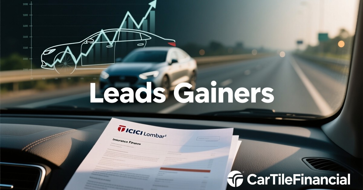 ICICI Lombard General Insurance Company Ltd leads gainers in 'A' group