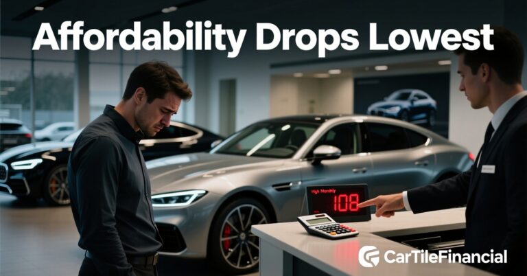 New-vehicle affordability drops to lowest level since 2024