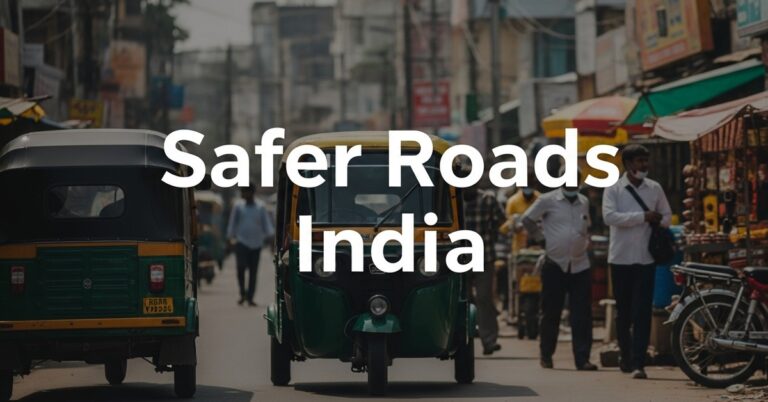 What must India do to make roads safer for pedestrians